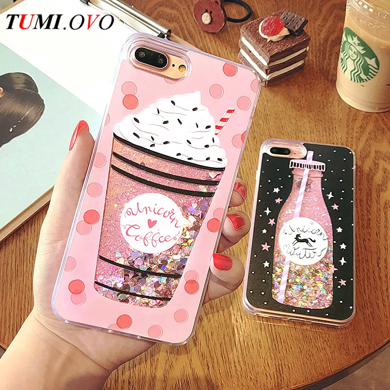 Cute Drink Bottle Ice Cream Heart Glitter Star Dynamic Liquid Quicksand Soft TPU Phone Back Cover Case For iPhone 6 6S 7 Plus 
Cute Drink Bottle Ice Cream Heart Glitter Star Dynamic Liquid Quicksand Soft TPU Phone Back Cover Case For iPhone 6 6S 7 Plus