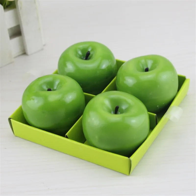 4PCS/Lot Christmas Shape Fruit Scented Candle Greet Gift Party Supplies Wedding Gift Green Apple Romantic Confession Candle
4PCS/Lot Christmas Shape Fruit Scented Candle Greet Gift Party Supplies Wedding Gift Green Apple Romantic Confession Candle
