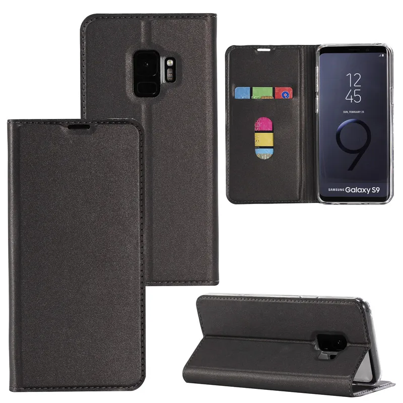 Магнитный кожаный держатель для Samsung A3 A5 2017 A6 A7 A9 A10 2018 Plus A30 A50 M20 | Мобильные