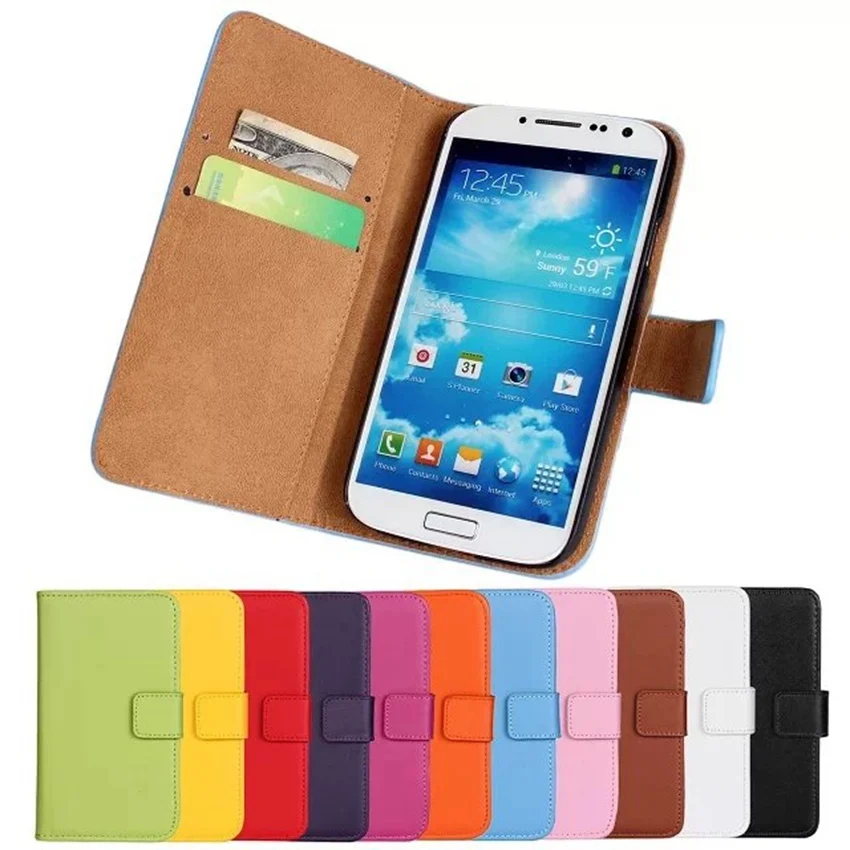 Wallet Case For Samsung Galaxy S4 I9500 S Iv Gt-i9500 Genuine Leather Hoesje Etui Flip Cover With Kickstand Magnet Clasp Purse
Wallet Case For Samsung Galaxy S4 I9500 S Iv Gt-i9500 Genuine Leather Hoesje Etui Flip Cover With Kickstand Magnet Clasp Purse