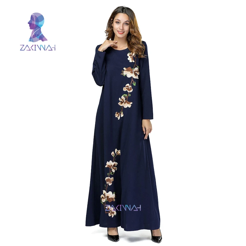 7429 Fashion European and American Embroidered Long-sleeved Dress with Loose and Plus Size Muslim Dubai Turkish Islamic Abayas
7429 Fashion European and American Embroidered Long-sleeved Dress with Loose and Plus Size Muslim Dubai Turkish Islamic Abayas