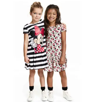 2016 Summer Kids Girl Dress stripe Princess Dresses Cartoon Mouse Costume Children toddler Clothes Top Sale
2016 Summer Kids Girl Dress stripe Princess Dresses Cartoon Mouse Costume Children toddler Clothes Top Sale