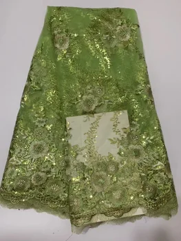 high quality nigerian french lace embroidered sequins tulle lace fabric for wedding dress,2018 Gold Line African lace fabric
high quality nigerian french lace embroidered sequins tulle lace fabric for wedding dress,2018 Gold Line African lace fabric