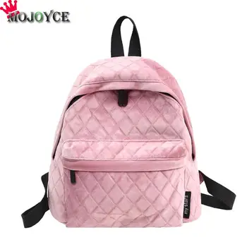 Mini Plaid Velvet Backpacks Women Girls Pure Color Casual Zipper School Travel Backpacks Mochilas Mujer 2018
Mini Plaid Velvet Backpacks Women Girls Pure Color Casual Zipper School Travel Backpacks Mochilas Mujer 2018