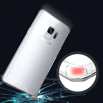 for Samsung galaxy s9 case s9 Plus cover Shock-resistant Acrylic transparent back cover case Phone bag s 9 Armour case s9Plus
for Samsung galaxy s9 case s9 Plus cover Shock-resistant Acrylic transparent back cover case Phone bag s 9 Armour case s9Plus