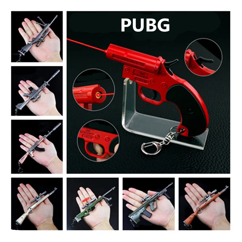 Game PUBG Playerunknown's Battlegrounds Cosplay Props 18 Style Sniping Rifle Gun Metal Keychain Pendant Toy 6Pcs/Set Wholesale
Game PUBG Playerunknown's Battlegrounds Cosplay Props 18 Style Sniping Rifle Gun Metal Keychain Pendant Toy 6Pcs/Set Wholesale