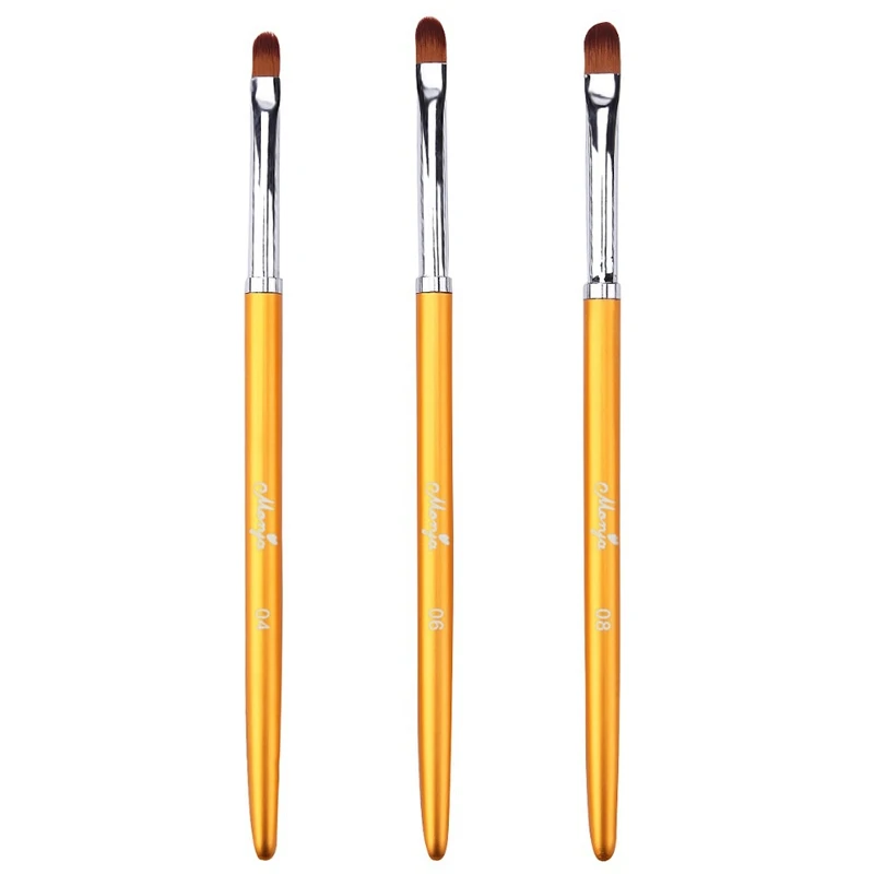 MONJA Nail Art Metal Handle Acrylic Uv Gel Extension Generator Petal Flower Painting Brush Manicure Tool
MONJA Nail Art Metal Handle Acrylic Uv Gel Extension Generator Petal Flower Painting Brush Manicure Tool