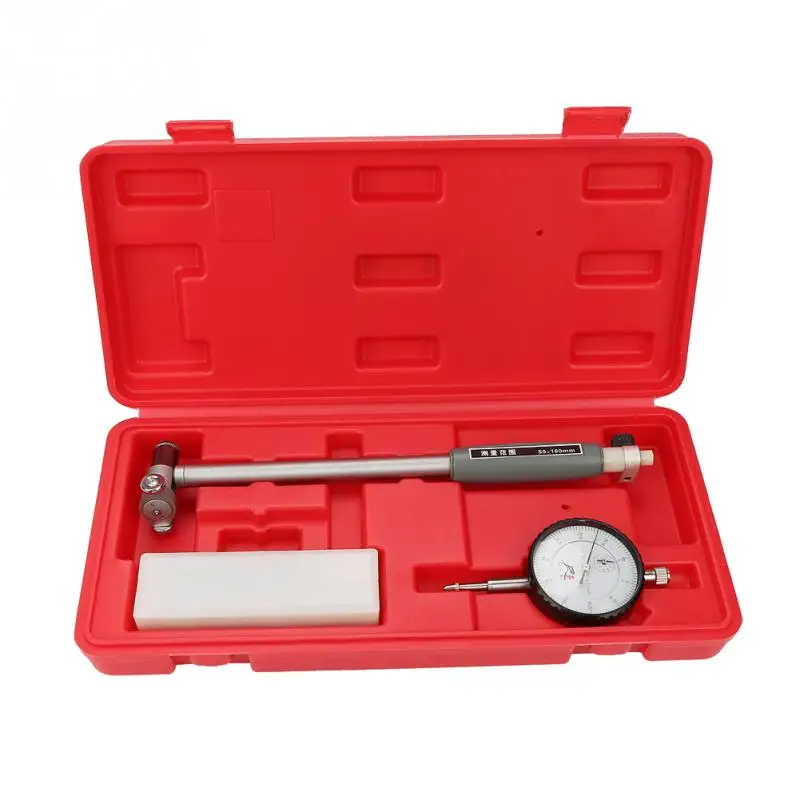 Dial Bore Gauge 50-160MM Diameter Dial Indicator Measuring Engine Cylinder Tools Kit
Dial Bore Gauge 50-160MM Diameter Dial Indicator Measuring Engine Cylinder Tools Kit