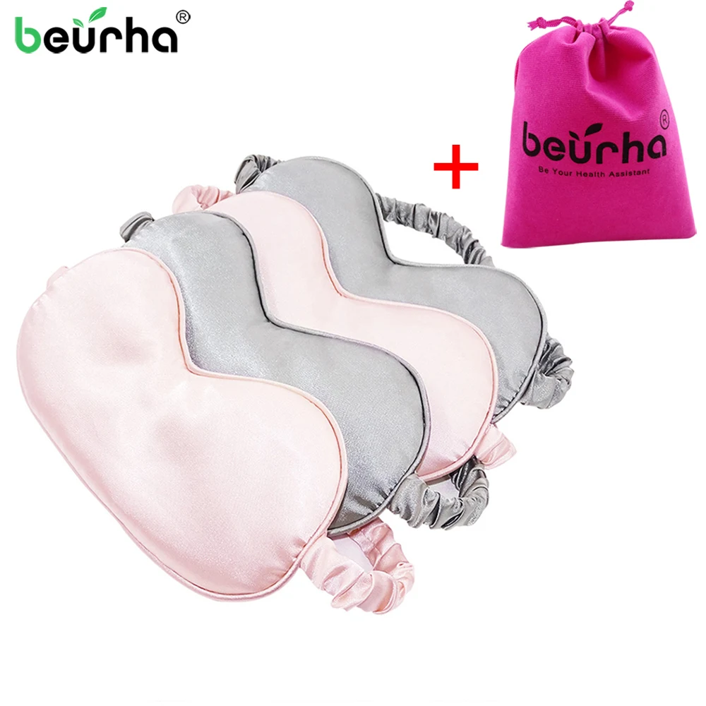 Imitated Silk Fabri Shading EyeShade Sleeping Eye Mask Cover Eyepatch Blindfolds Eyeshade Health Sleep Shield Light + Gift Bag
Imitated Silk Fabri Shading EyeShade Sleeping Eye Mask Cover Eyepatch Blindfolds Eyeshade Health Sleep Shield Light + Gift Bag
