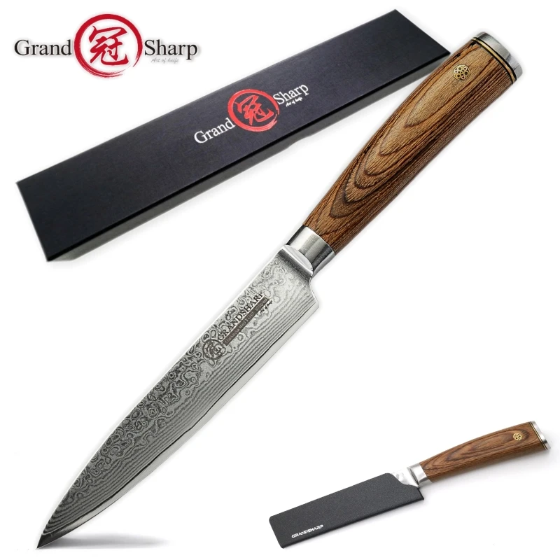 Damascus Kitchen Knife VG10 Japanese Damascus Steel Chef Cooking Tools Japanese Stainless Steel Utility Kitchen Knives Peeling
Damascus Kitchen Knife VG10 Japanese Damascus Steel Chef Cooking Tools Japanese Stainless Steel Utility Kitchen Knives Peeling