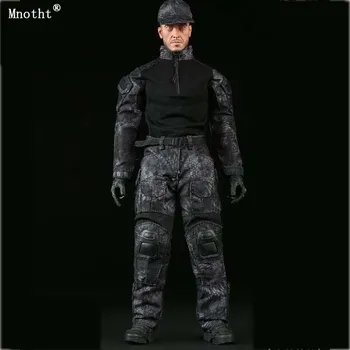Mnotht 1/6 Scale Black Clothing Suit Model FG006 Male Black Python Camouflage For 12'' Soldier Action Figure Accessory
Mnotht 1/6 Scale Black Clothing Suit Model FG006 Male Black Python Camouflage For 12'' Soldier Action Figure Accessory