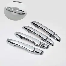 FUNDUOO For Honda CR-V CRV 2017 2018 2019 2020 2021 New Chrome Door Handle Covers Trim Overlay Car Styling Accessories