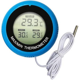 Reptile electronic thermometer, aquarium digital thermometer, round suction cup digital thermometer
Reptile electronic thermometer, aquarium digital thermometer, round suction cup digital thermometer