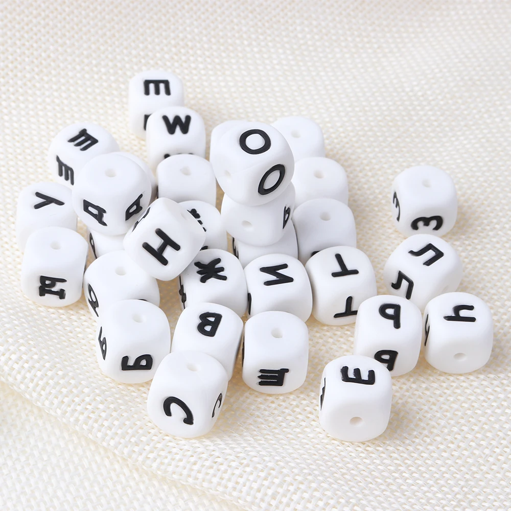 10pcs Silicone Beads BPA free Alphabet letter beads For Personalized Name DIY Teething Necklace Nursing Gift 12mm
10pcs Silicone Beads BPA free Alphabet letter beads For Personalized Name DIY Teething Necklace Nursing Gift 12mm