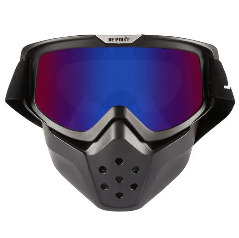 Universal Ski Bike Motorcycle Face Mask Goggles Motocross Motorbike Motor Open Face Detachable Goggle Helmets Vintage Glasses
Universal Ski Bike Motorcycle Face Mask Goggles Motocross Motorbike Motor Open Face Detachable Goggle Helmets Vintage Glasses