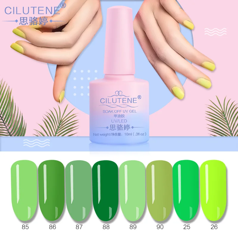 Cilutene 10ml Gel Nail Polish Nail Art Design Polish UV LED Primer Semi Gel Varnish for Nails Manicure Gel Lacquer 108 Colors
Cilutene 10ml Gel Nail Polish Nail Art Design Polish UV LED Primer Semi Gel Varnish for Nails Manicure Gel Lacquer 108 Colors