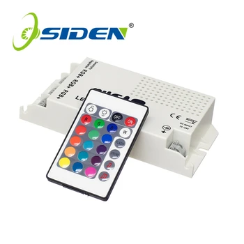 OSIDEN 24key LED music controller RGB colorful light bar voice control switch dimmer wireless infrared remote control DC12-24V
OSIDEN 24key LED music controller RGB colorful light bar voice control switch dimmer wireless infrared remote control DC12-24V