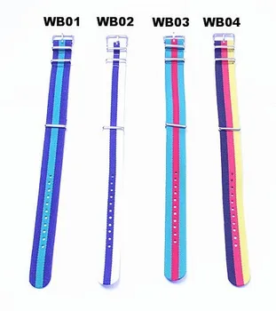 1PCS High quality 20MM Nylon Watch band NATO waterproof watch strap colorful fashion wach band-4 color available -6313
1PCS High quality 20MM Nylon Watch band NATO waterproof watch strap colorful fashion wach band-4 color available -6313
