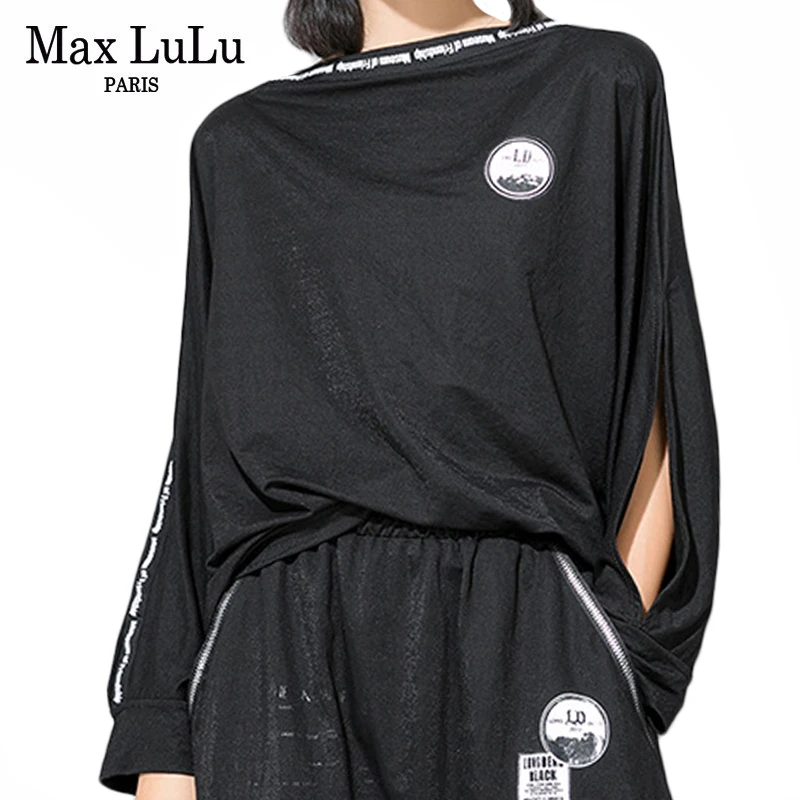 Max LuLu 2019 Autumn Fashion Korean Clothes Ladies Oversized Crop Tops Tees Womens Kawaii Printed T Shirts Casual Black Tshirt
Max LuLu 2019 Autumn Fashion Korean Clothes Ladies Oversized Crop Tops Tees Womens Kawaii Printed T Shirts Casual Black Tshirt