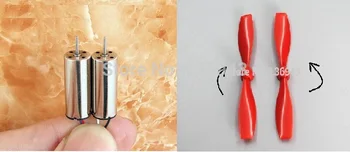 2Pairs NdFeB Magnetic Quadcopter 8520 Coreless Motor 3.7V/47000RPM +57mm Propellers
2Pairs NdFeB Magnetic Quadcopter 8520 Coreless Motor 3.7V/47000RPM +57mm Propellers