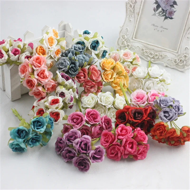 Chenap 6 unids 2 Color Pink Artificial Bouquet Silk Flowers For Wedding Home Decoration Pink Garland Flower Garlands Plant
Chenap 6 unids 2 Color Pink Artificial Bouquet Silk Flowers For Wedding Home Decoration Pink Garland Flower Garlands Plant