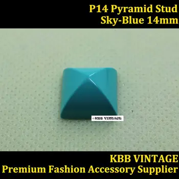 10PC Pyramid Stud Screwback Rock DIY Leathercraft P14 Sky-Blue
10PC Pyramid Stud Screwback Rock DIY Leathercraft P14 Sky-Blue