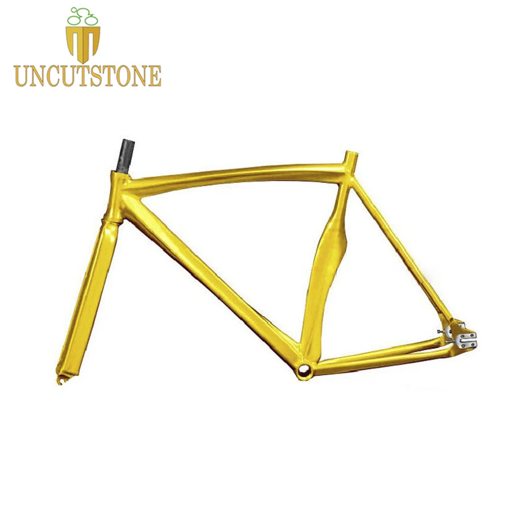 Fixed Gear bike frame 53cm fixie bike frame Smooth Welding Track Bike frame Aluminum Alloy 700c frame
Fixed Gear bike frame 53cm fixie bike frame Smooth Welding Track Bike frame Aluminum Alloy 700c frame