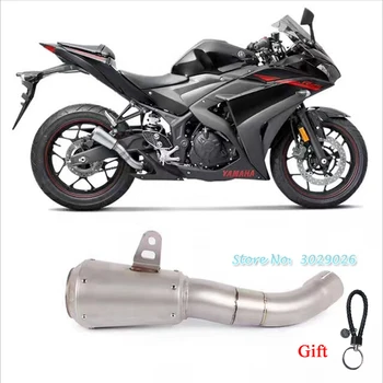 YZF R3 Slip Motorcycle Exhaust Muffler Pipe For Yamaha YZF R3 Escape Echappement for YZF-R3 2015 2016 45MM 45 mm Stainless
YZF R3 Slip Motorcycle Exhaust Muffler Pipe For Yamaha YZF R3 Escape Echappement for YZF-R3 2015 2016 45MM 45 mm Stainless