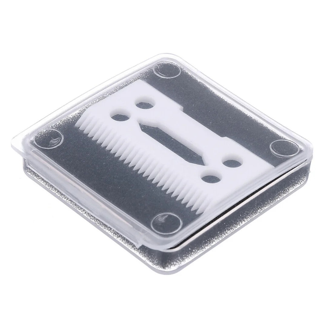 2pcs Hair Clipper Blade Cutter Ceramic Cutter Blade Magic Clip 2 Holes For Wahl Shear Clipper with Box Dog Clipper Blade Knife
2pcs Hair Clipper Blade Cutter Ceramic Cutter Blade Magic Clip 2 Holes For Wahl Shear Clipper with Box Dog Clipper Blade Knife