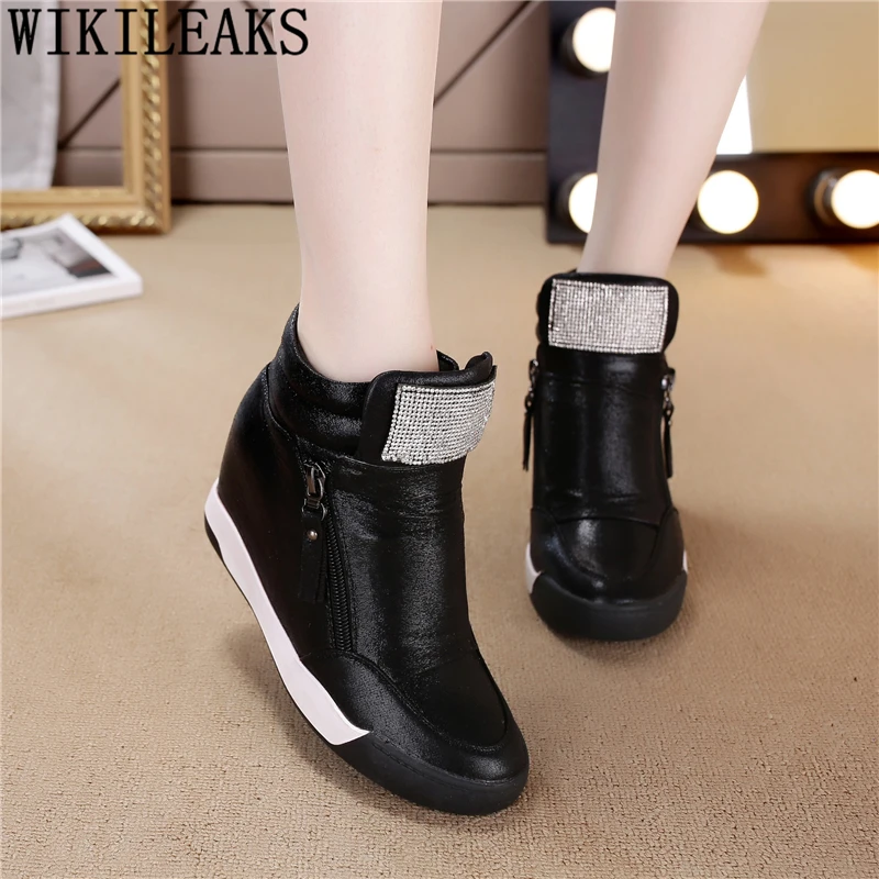 rhinestone sneakers elevator shoes wedges shoes for women increase within casual shoes women black sneakers chaussures femme
rhinestone sneakers elevator shoes wedges shoes for women increase within casual shoes women black sneakers chaussures femme