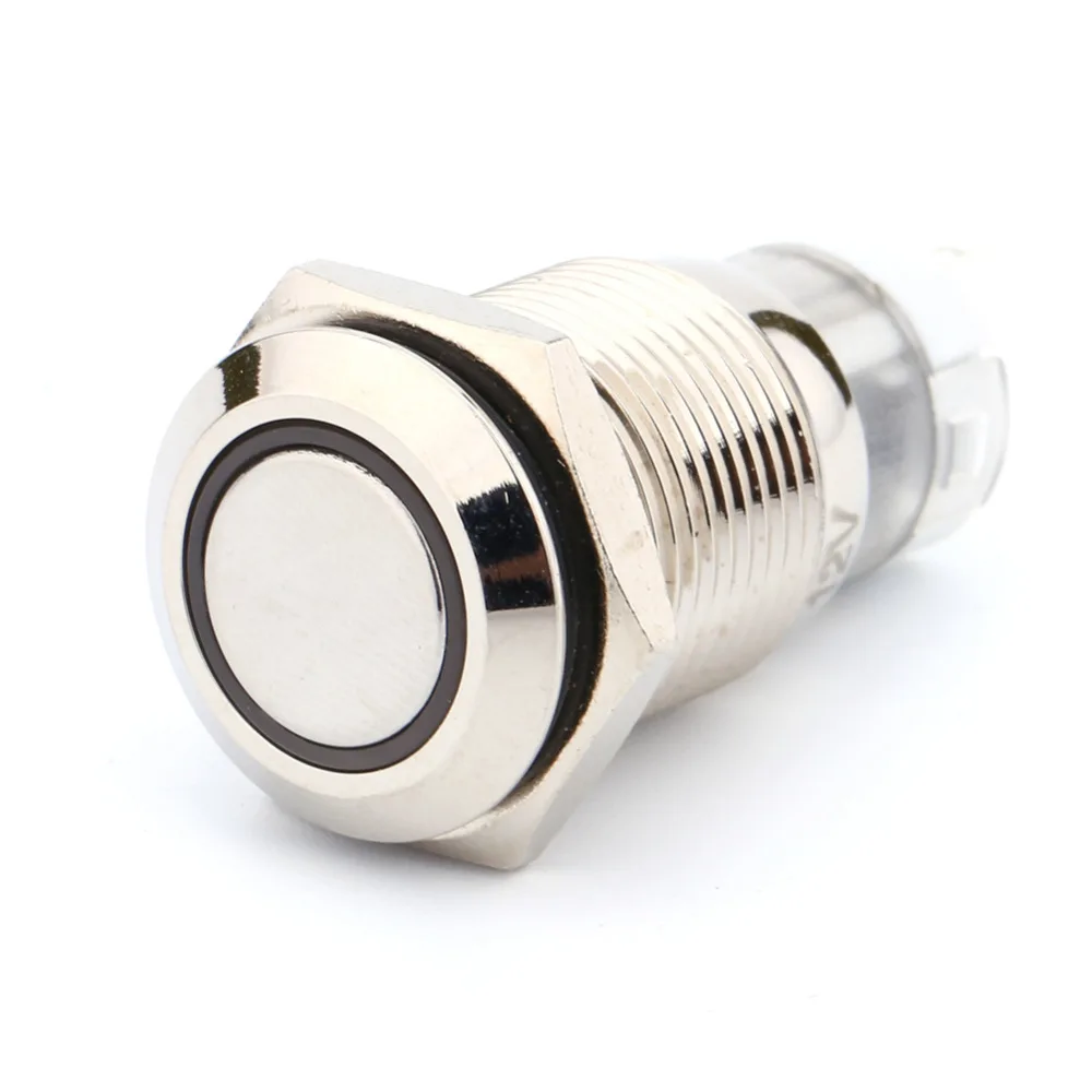 Blue Light Car Auto Metal LED Power Push Button Switch Latching Type On-off 12V 16mm 3A/250VAC Car Accessories
Blue Light Car Auto Metal LED Power Push Button Switch Latching Type On-off 12V 16mm 3A/250VAC Car Accessories