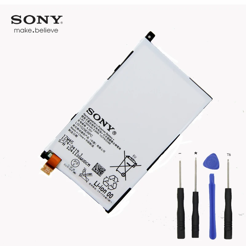 Original Sony LIS1529ERPC Battery For Sony Xperia Z1 Compact D5503 Z1 Mini M51W 2300mAh Bateria
Original Sony LIS1529ERPC Battery For Sony Xperia Z1 Compact D5503 Z1 Mini M51W 2300mAh Bateria