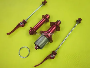 Super Light Weight Powerway R13 18/21Holes Front and Rear Road Bicycle Hubs Red O.L.D 100mm/130mm 6 Pawls with Free Alloy QR
Super Light Weight Powerway R13 18/21Holes Front and Rear Road Bicycle Hubs Red O.L.D 100mm/130mm 6 Pawls with Free Alloy QR