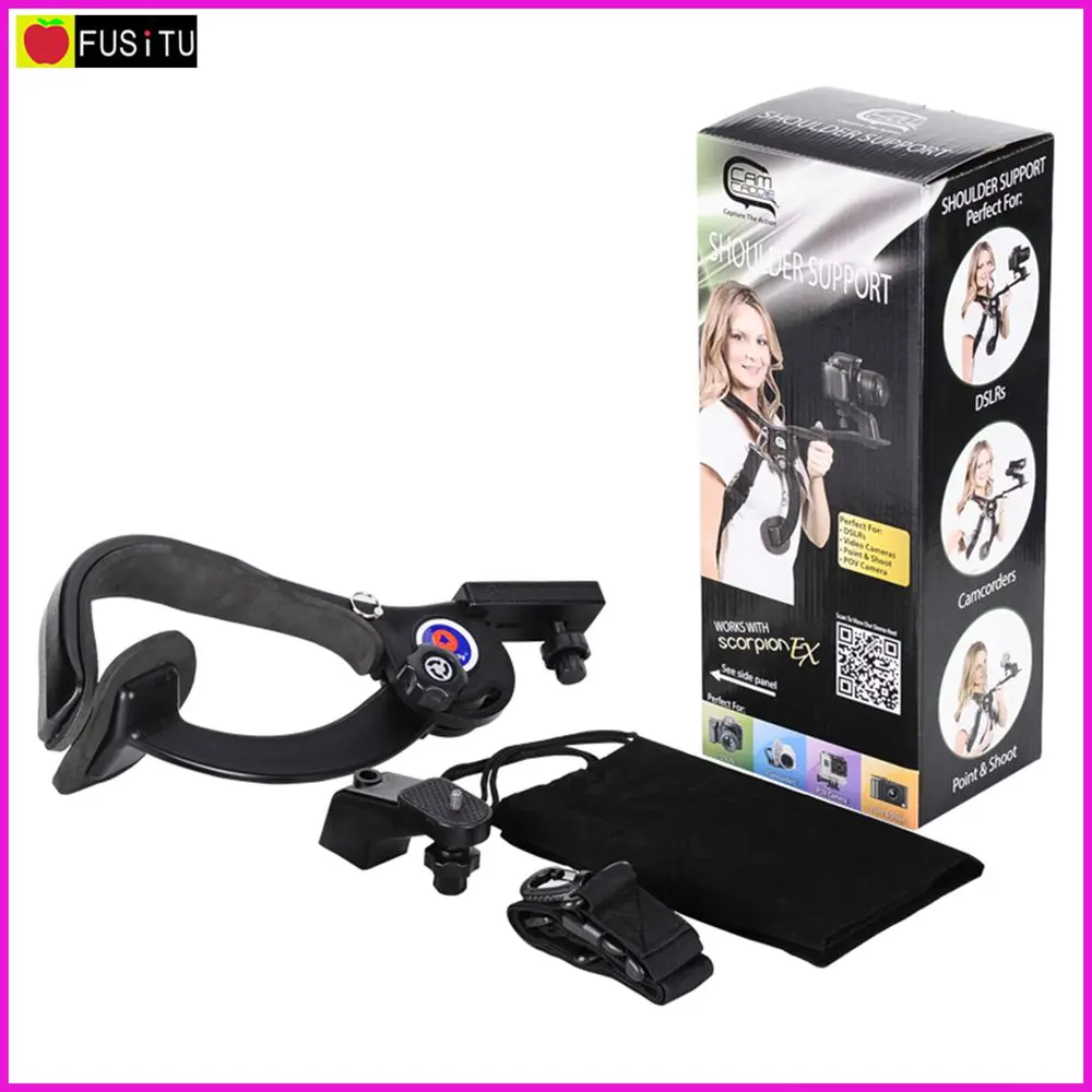 Manbily SR-400 Camera Tripod Hand Free Shoulder Support Pad Bracket Portable Travel Shoulder Pod
Manbily SR-400 Camera Tripod Hand Free Shoulder Support Pad Bracket Portable Travel Shoulder Pod