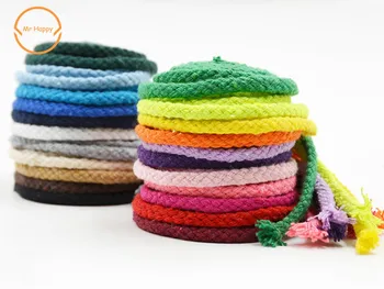 5 yards Length Craft Decorative Twisted Cord 5mm Thick Cotton Rope Lanyard Ficelles Couleurs Thread Corda Cordoncino Black
5 yards Length Craft Decorative Twisted Cord 5mm Thick Cotton Rope Lanyard Ficelles Couleurs Thread Corda Cordoncino Black