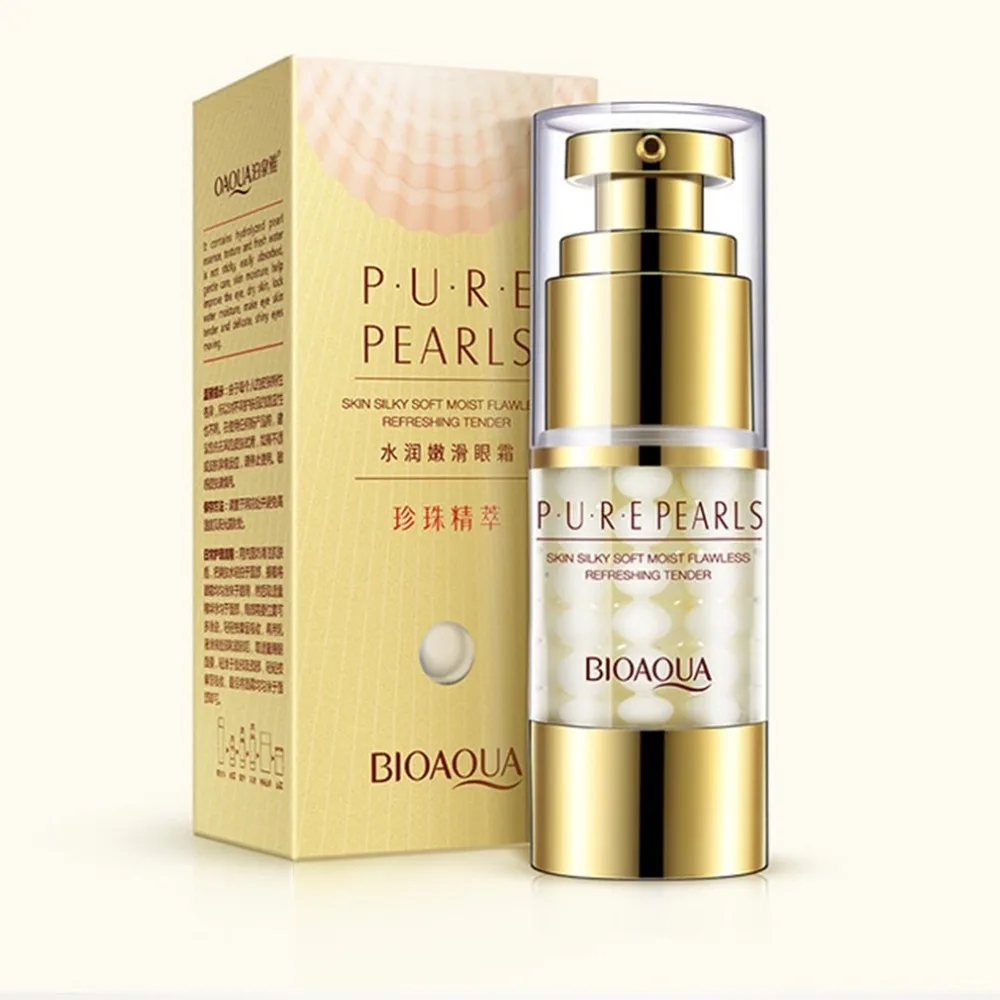 BIOAQUA Pearl Collagen Hyaluronic Acid serum Eye Skin Care Moisturizing Hydrating Anti Wrinkle Anti Aging Eye Essence Cream
BIOAQUA Pearl Collagen Hyaluronic Acid serum Eye Skin Care Moisturizing Hydrating Anti Wrinkle Anti Aging Eye Essence Cream