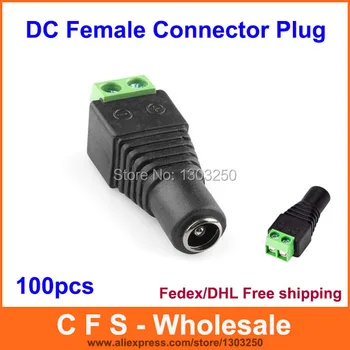 100pcs 2.1 x 5.5mm DC Power Female Plug Jack Adapter Connector Plug for CCTV DVR LED Strip Light DHL Free Shipping
100pcs 2.1 x 5.5mm DC Power Female Plug Jack Adapter Connector Plug for CCTV DVR LED Strip Light DHL Free Shipping