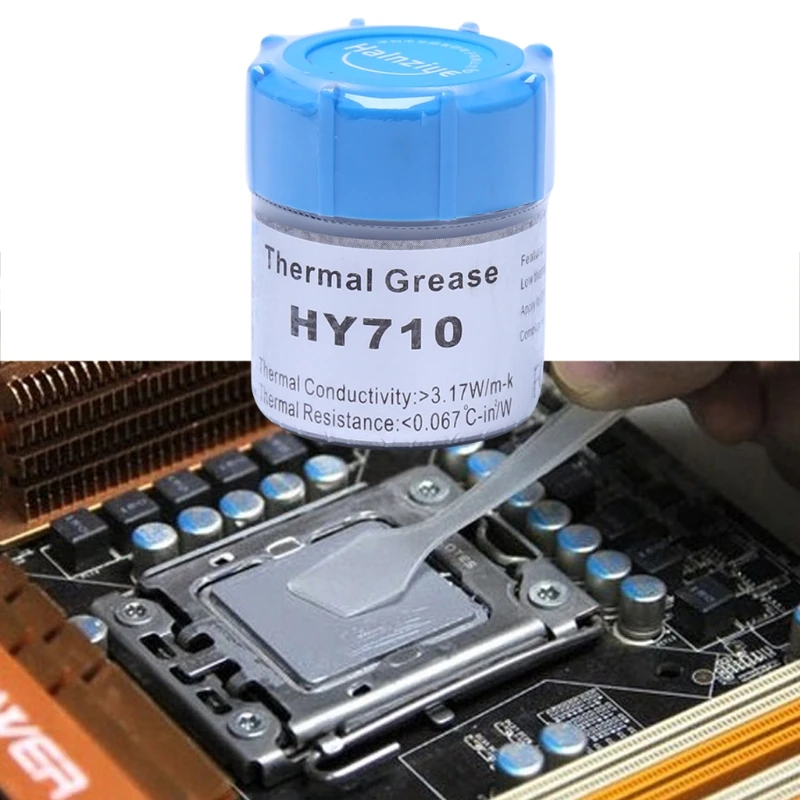 Термальная смазка для чипсета CPU 10 г охлаждающий состав силиконовая паста 3 17 вт