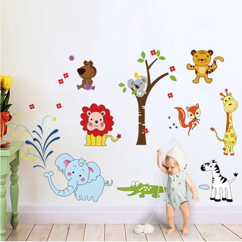 Animal Lion Elephant Wall Stickers Jungle Zoo Safari Decor Nursery Baby Kids Bedroom 9221. Decors Art
Animal Lion Elephant Wall Stickers Jungle Zoo Safari Decor Nursery Baby Kids Bedroom 9221. Decors Art