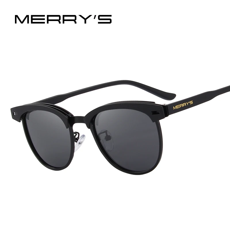 Мужские/женские поляризационные солнцезащитные очки MERRY'S DESIGN 100% защита от