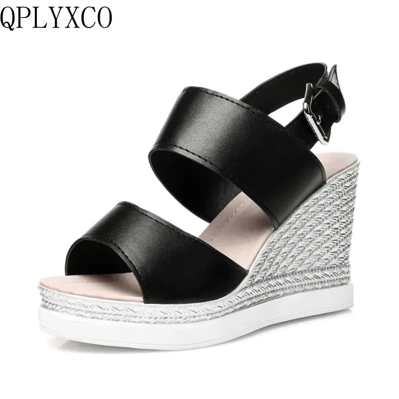 QPLYXCO New sweet Plus Big size 33-43 Women shoes wedges high heels sandals fashion Summer Shoes woman pumps zapatos mujer C9-19
QPLYXCO New sweet Plus Big size 33-43 Women shoes wedges high heels sandals fashion Summer Shoes woman pumps zapatos mujer C9-19
