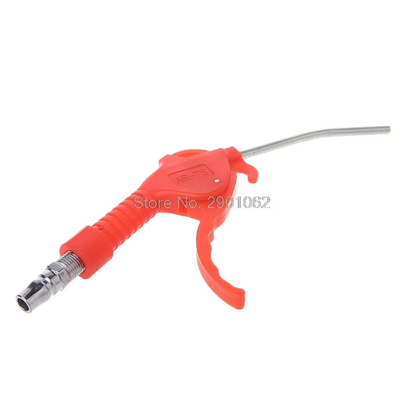 Spring Loaded Trigger Bent Tube Nozzle Red Air Blow Gun Dust Cleaner w/ Adapter #0226#
Spring Loaded Trigger Bent Tube Nozzle Red Air Blow Gun Dust Cleaner w/ Adapter #0226#