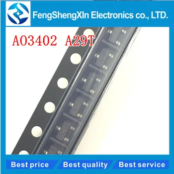 100pcs/lot New AO3402 SOT-23 A29T N-Channel Enhancement Mode Field Effect Transistor
100pcs/lot New AO3402 SOT-23 A29T N-Channel Enhancement Mode Field Effect Transistor