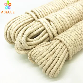 4/5/6/8mm*25m braided waxed cotton rope thick strong stretch flagpole pulley line clothes rope bondage free shipping HOT
4/5/6/8mm*25m braided waxed cotton rope thick strong stretch flagpole pulley line clothes rope bondage free shipping HOT