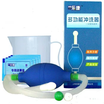 Balloon-type nasal washer adult children rhinitis nasal irrigator yoga nasal wash pot with 500ml cup free shipping
Balloon-type nasal washer adult children rhinitis nasal irrigator yoga nasal wash pot with 500ml cup free shipping