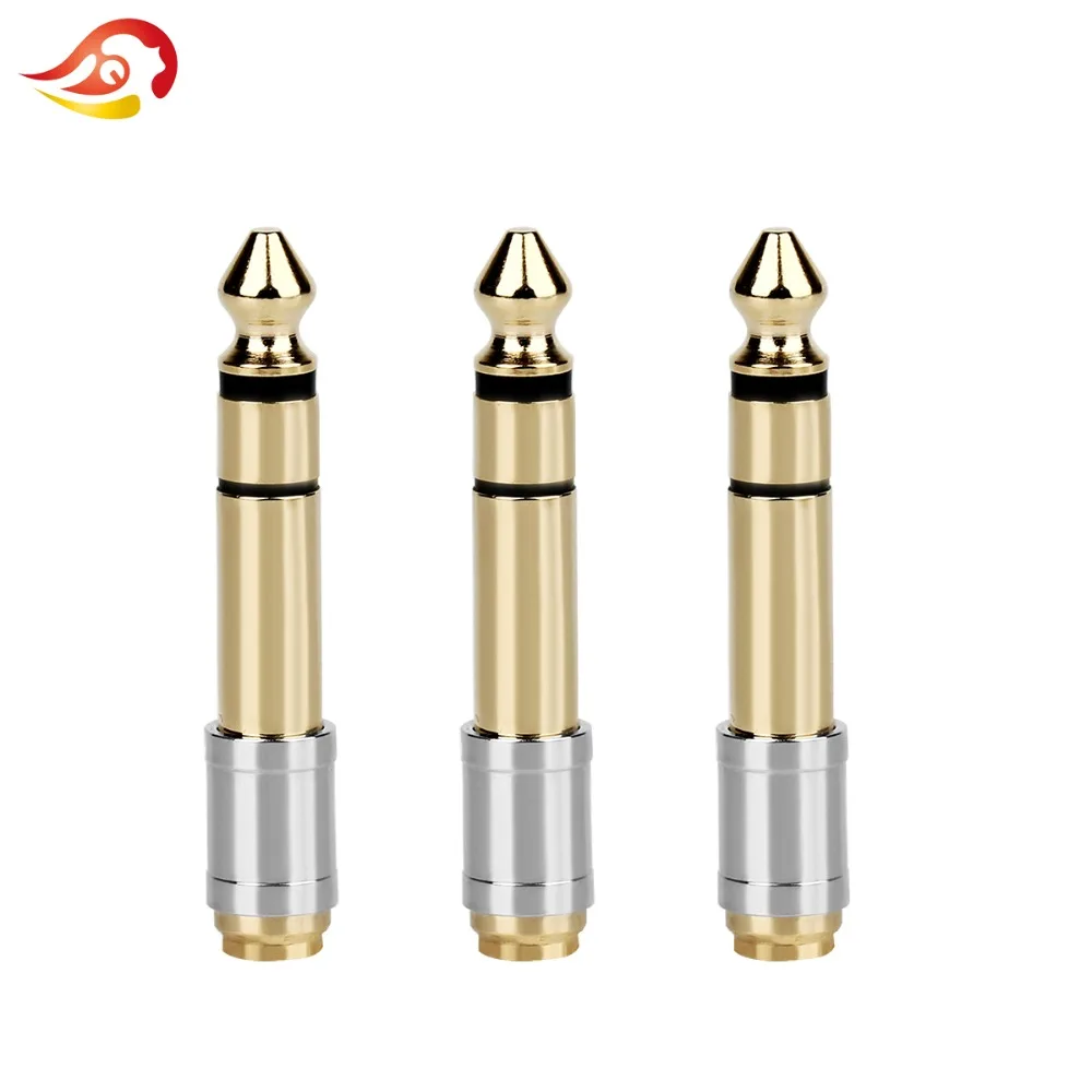 QYFANG 6.35mm 1/4" Male To 3.5mm 1/8" Female 6.35 to 3.5 Jack Headphone Audio Adapter Microphone Connector Converter Stereo Plug
QYFANG 6.35mm 1/4" Male To 3.5mm 1/8" Female 6.35 to 3.5 Jack Headphone Audio Adapter Microphone Connector Converter Stereo Plug