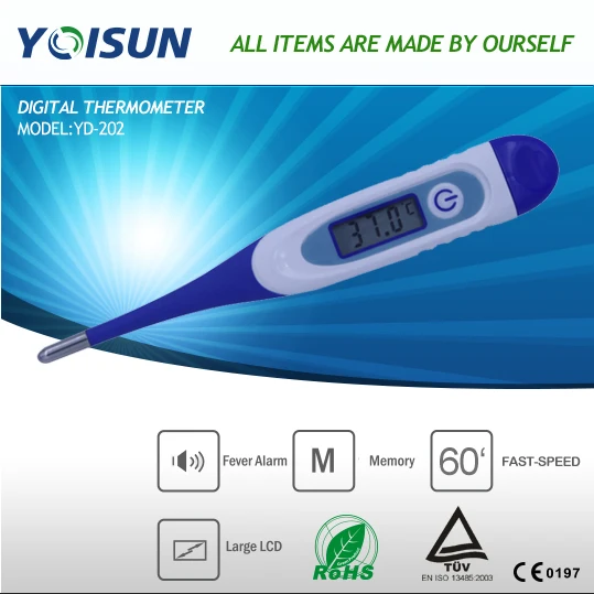 High Quality New Digital LCD Medical Electronic Thermometer Mouth Underarm Kids Baby Child Adult Body Temperature Measurement
High Quality New Digital LCD Medical Electronic Thermometer Mouth Underarm Kids Baby Child Adult Body Temperature Measurement