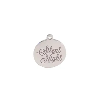 20pcs DIY accessories 19mm stainless steel charm engraving Silent Night Europe and the United States pendant for bracelet
20pcs DIY accessories 19mm stainless steel charm engraving Silent Night Europe and the United States pendant for bracelet