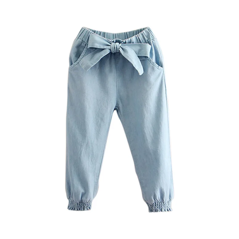 Baby Girl Jeans 2018 Casual Autumn Spring 2 3 4-9 10 11 12 Years Teenage Children Elastic Bow Lantern Denim Jeans For Kids Girls
Baby Girl Jeans 2018 Casual Autumn Spring 2 3 4-9 10 11 12 Years Teenage Children Elastic Bow Lantern Denim Jeans For Kids Girls