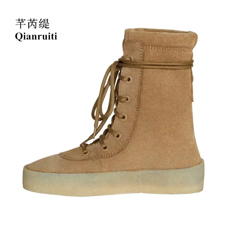 Simple Design Men Ankle Boots Suede Military Crepe Boots Popular Lace-up Male Shoes Thick Flat Desert Boots For Men
Simple Design Men Ankle Boots Suede Military Crepe Boots Popular Lace-up Male Shoes Thick Flat Desert Boots For Men